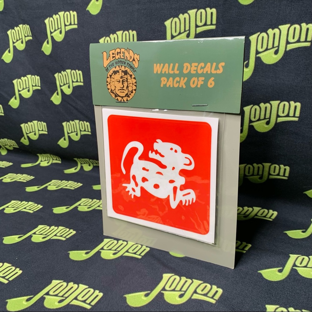 Six (6) Legends of the Hidden Temple™ Wall Decals